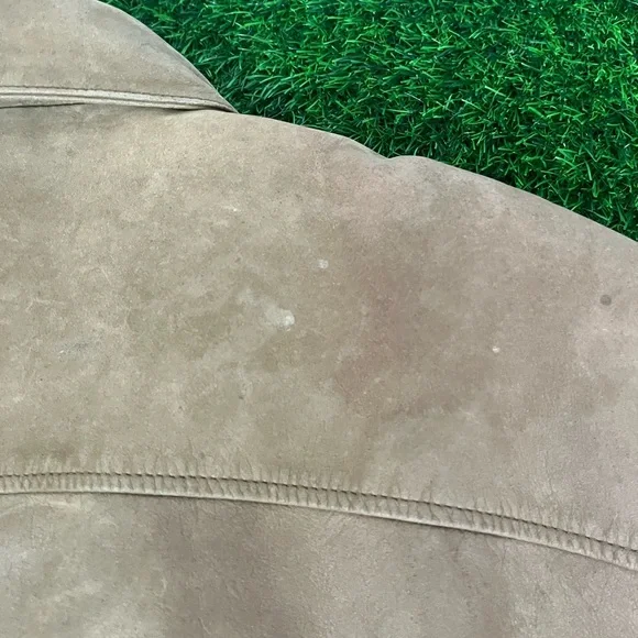 VTG Vintage Global Identity G-III Leather Fashions Brown Bomber Jacket Size L - Picture 12 of 15